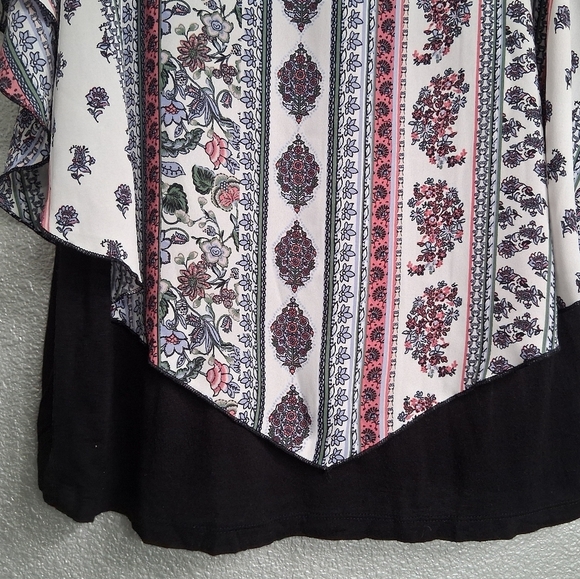 ALYX Multi Patterned Poncho Top  Size OX - Picture 8 of 9